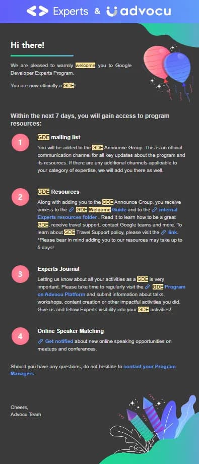GDE 프로세스 안내
